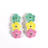 Happy Threads | Adorn Your Child's Hair with Handmade Crochet Floral Clips - Colorful Kids Accessories - Hair accessories