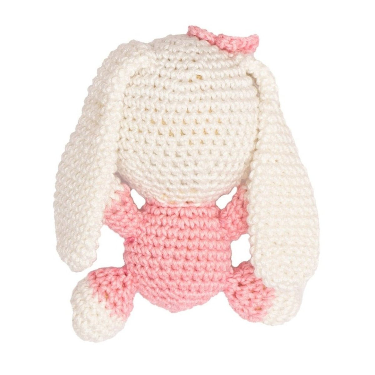 Nuluv-Happy Threads Amigurumi Soft Toy - Handmade Crochet - Pink Bunny - STB00002