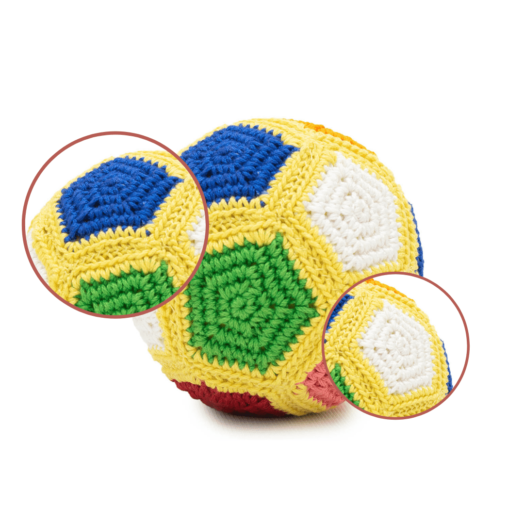 Happy Threads Ball Handmade Trendy Soft Toys For Kids - SYBL0712