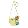 Happy Threads | Charming Yellow Duck Crochet Purse for Little Girls - Handmade Kids' Fashion Accessory - Crochet Handbag