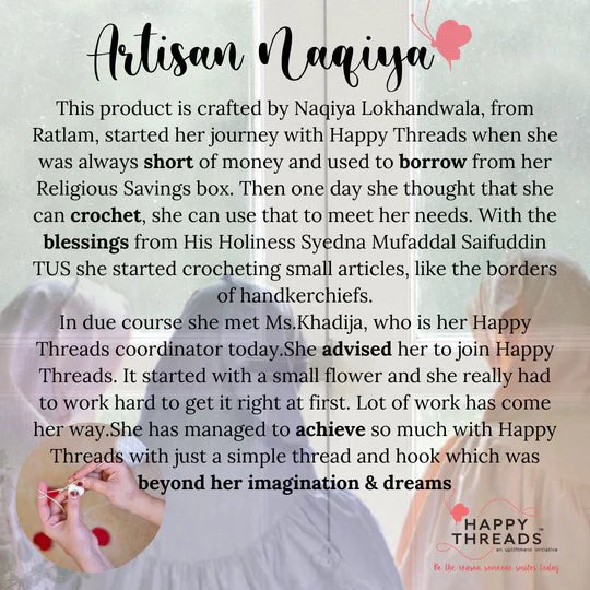 Happy Threads | Cheerful Crochet Girl Elf Soft Toy – Handcrafted Holiday Gift & Décor - Christmas Decor