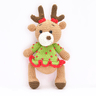 Happy Threads | Cheerful Crochet Girl Reindeer Soft Toy – Handcrafted Holiday Gift & Décor - Christmas Decor