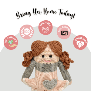 Happy Threads | Chibi – The Sweetest Handmade Doll for Gifting & Collecting - ID23A069