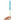 Happy Threads Crochet Bouquet Fillers bright blue | The Mom Store - Single stem flowers