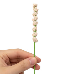 Happy Threads Crochet Bouquet Fillers peach| The Mom Store - Single stem flowers