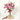 Happy Threads Crochet Cabbage Rose dark pink| The Mom Store - Single stem flowers