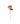 Happy Threads Crochet Cabbage Rose dark pink| The Mom Store - Single stem flowers