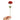 Happy Threads Crochet Carnation Flower Decor red| The Mom Store - Single stem flowers
