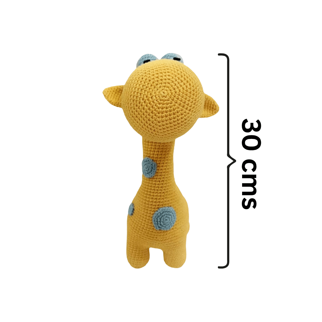 Happy Threads | Crochet Cuteness: Zaffy Zafra Giraffe – The Perfect Huggable Friend - ZFYZ0194