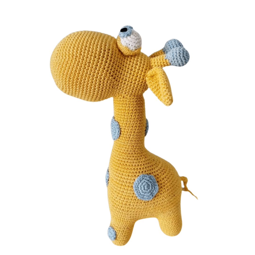 Happy Threads | Crochet Cuteness: Zaffy Zafra Giraffe – The Perfect Huggable Friend - ZFYZ0194