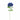 Happy Threads Crochet Hydrangea Flowere dark blue | The Mom Store - Single stem flowers