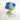 Happy Threads Crochet Hydrangea Flowere dark blue | The Mom Store - Single stem flowers