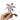 Happy Threads Crochet Lily Flowers dark pink | The Mom Store - Single stem flowers
