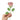 Happy Threads Crochet Rose Flower yellow | The Mom Store - Single stem flowers