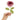 Happy Threads Crochet Shaded Rose blue | The Mom Store - Single stem flowers