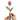 Happy Threads Crochet Tulip Décor baby pink | The Mom Store - Single stem flowers