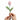 Happy Threads Crochet Tulip Decor dark pink | The Mom Store - Single stem flowers