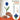 Happy Threads Crochet Tulip Decor ink blue| The Mom Store - Single stem flowers