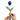 Happy Threads Crochet Tulip Decor white| The Mom Store - Single stem flowers
