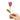 Happy Threads Crochet Tulip Stem Flower dark pink | The Mom Store - Single stem flowers