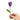 Happy Threads Crochet Tulip Stem Flower light blue | The Mom Store - Single stem flowers
