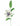 Happy Threads Crochet White Lily Bud white | The Mom Store - Single stem flowers
