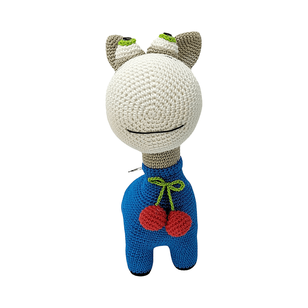 Happy Threads | Dandy Deor the Donkey – Handcrafted Crochet - Crochet Toy