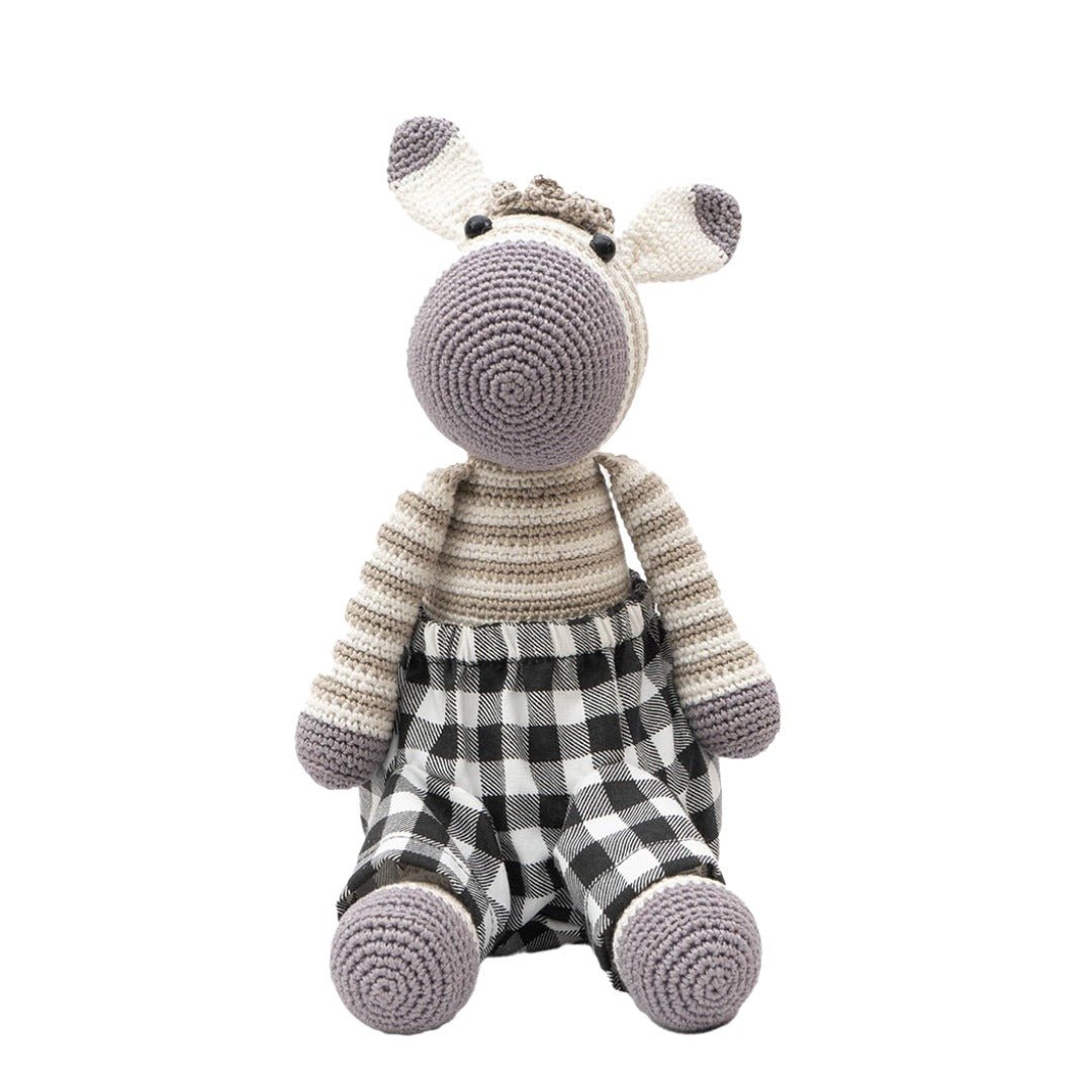 Happy Threads | Dash | Cute| Soft Toy | Best for all ages | Gifting| Zebra - GRGE0143
