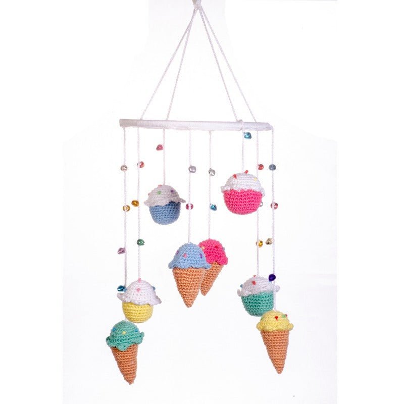 Happy Threads | Dessertland |40 cms | Cute| Cot Mobile| For Babies | Gifting - WCIC0450