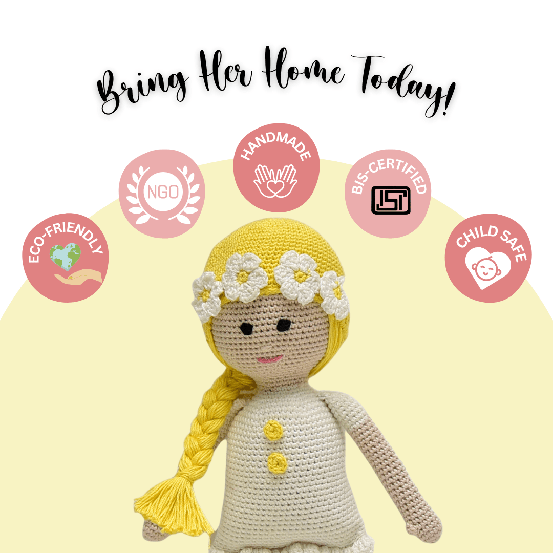 Happy Threads | Fannie the Dream Doll – Crafted with Love, Made to Last - ID23A061