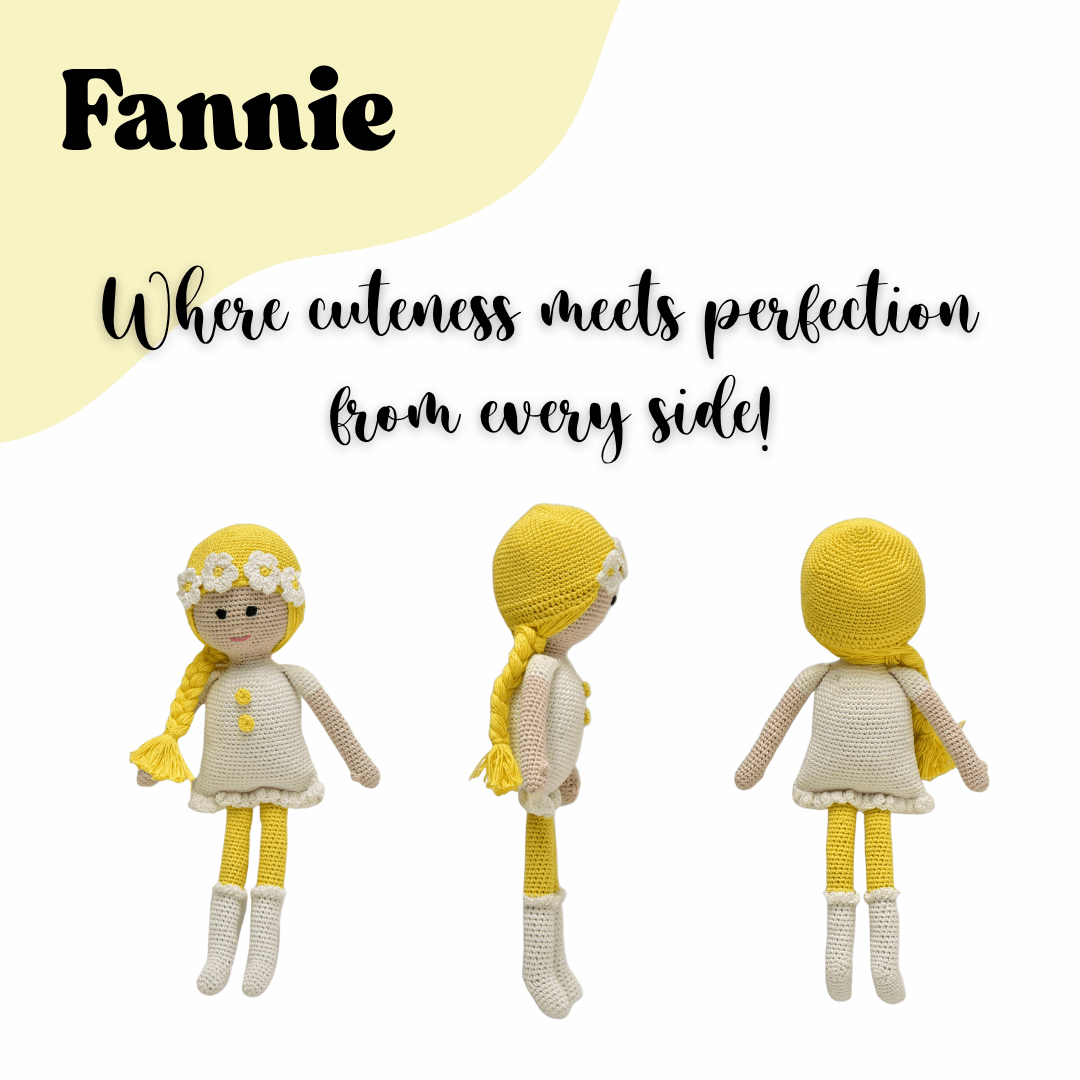 Happy Threads | Fannie the Dream Doll – Crafted with Love, Made to Last - ID23A061