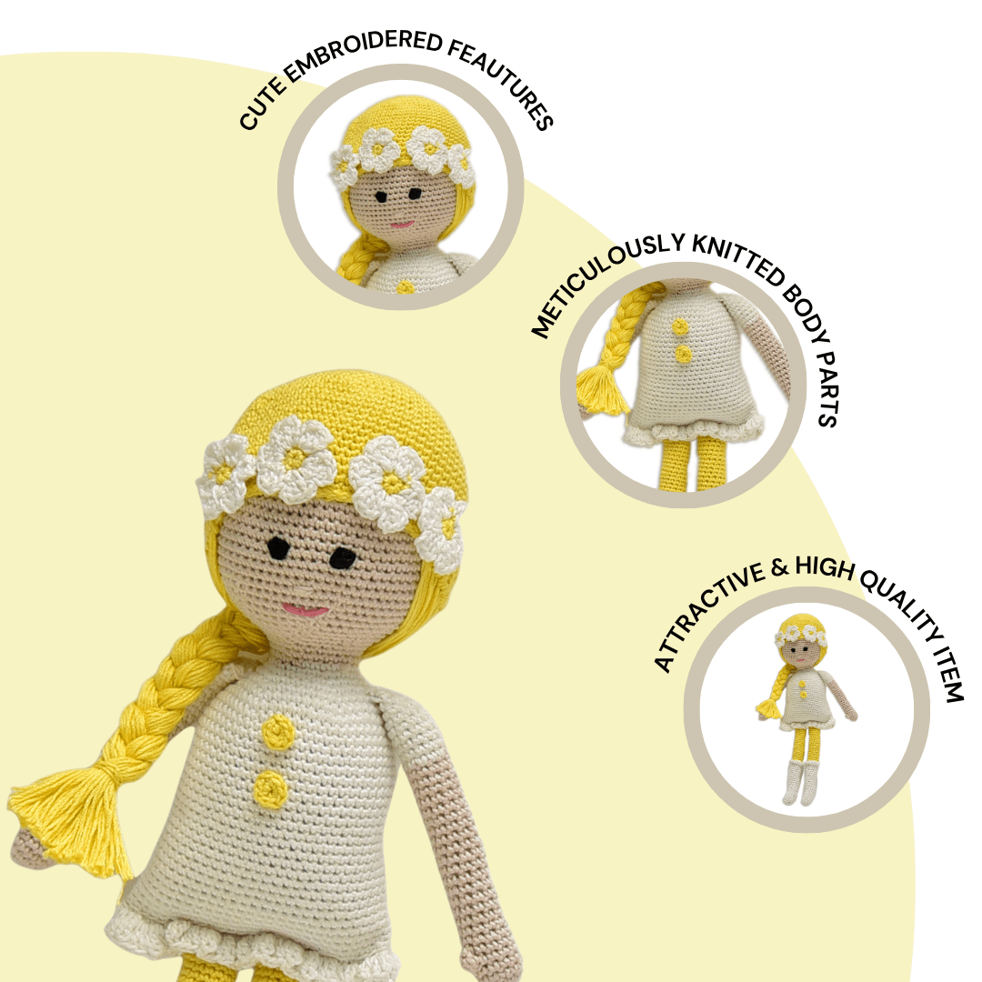 Happy Threads | Fannie the Dream Doll – Crafted with Love, Made to Last - ID23A061