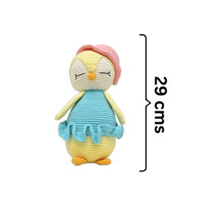 Happy Threads | Frosty the Penguin – Lovingly Handmade Crochet Plush Toy | Soft & Safe Gift for Kids - ID23A033