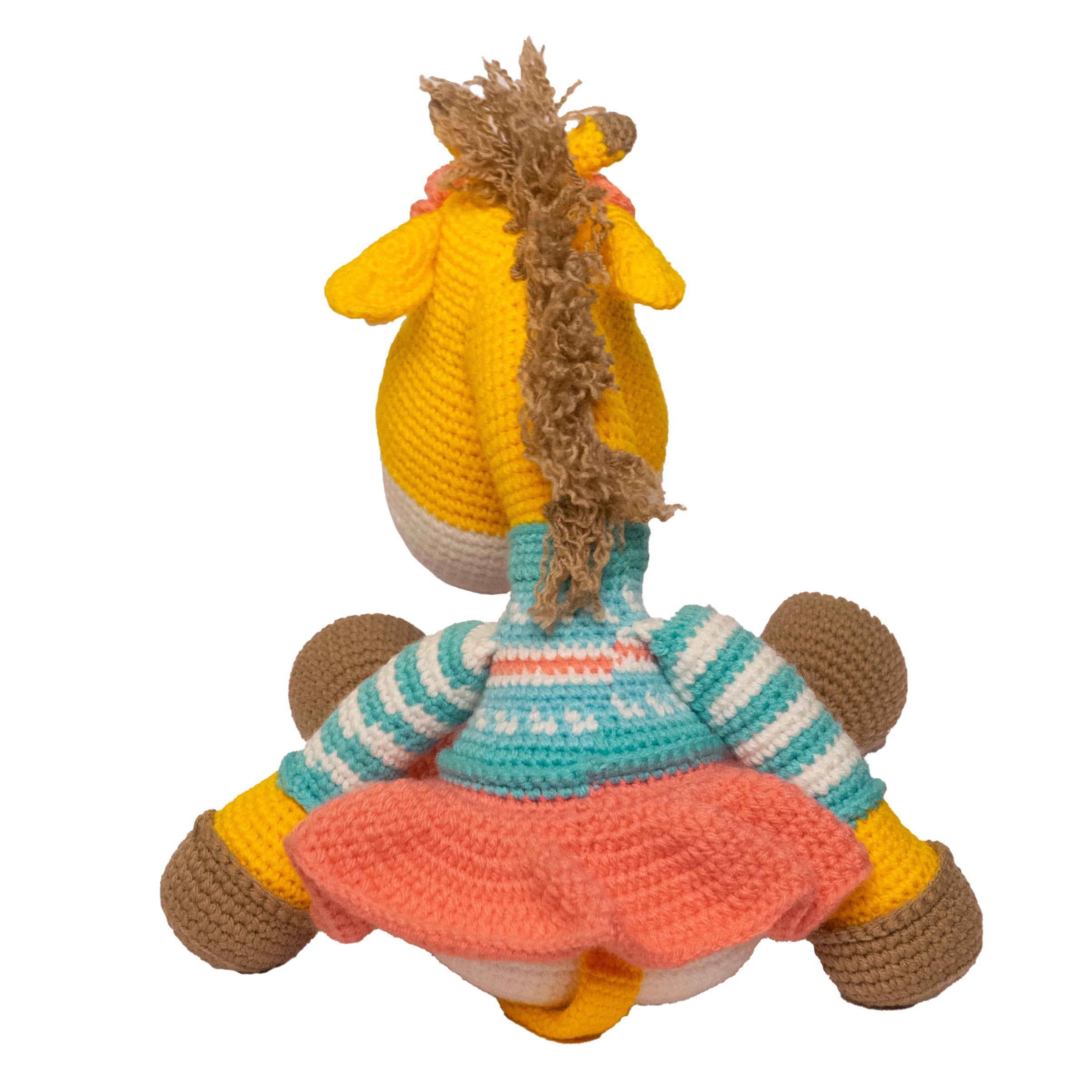 Happy Threads | Greta Giraffe | Super Cute | Soft Toy | Best for all ages | Gifting - ID23A038