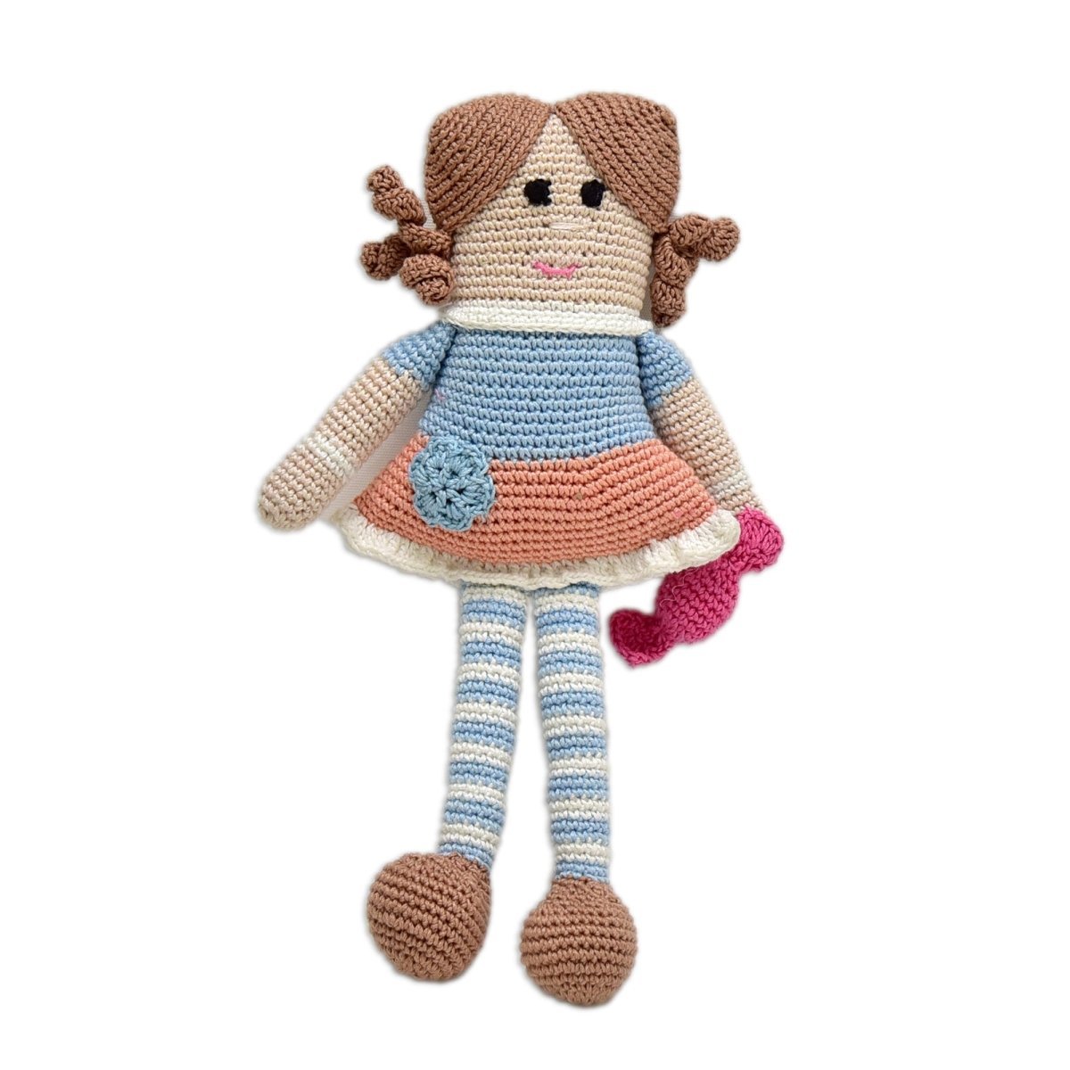 Happy Threads Handcrafted Amigurumi- Asme Doll - ID23A065