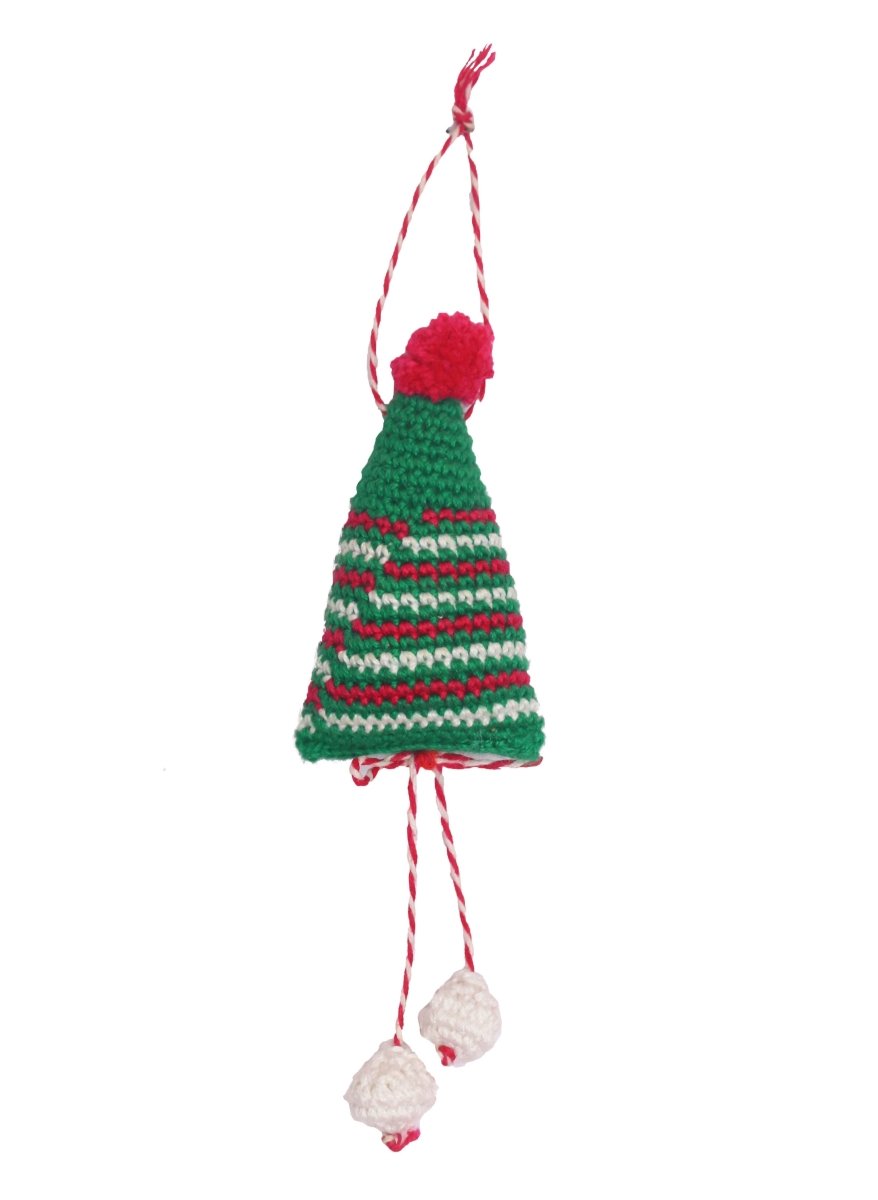 Happy Threads Handcrafted Amigurumi Christmas Tree Ornament - Wreath - CHTH0913