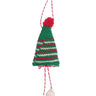 Happy Threads Handcrafted Amigurumi Christmas Tree Ornament - Wreath - CHTH0913