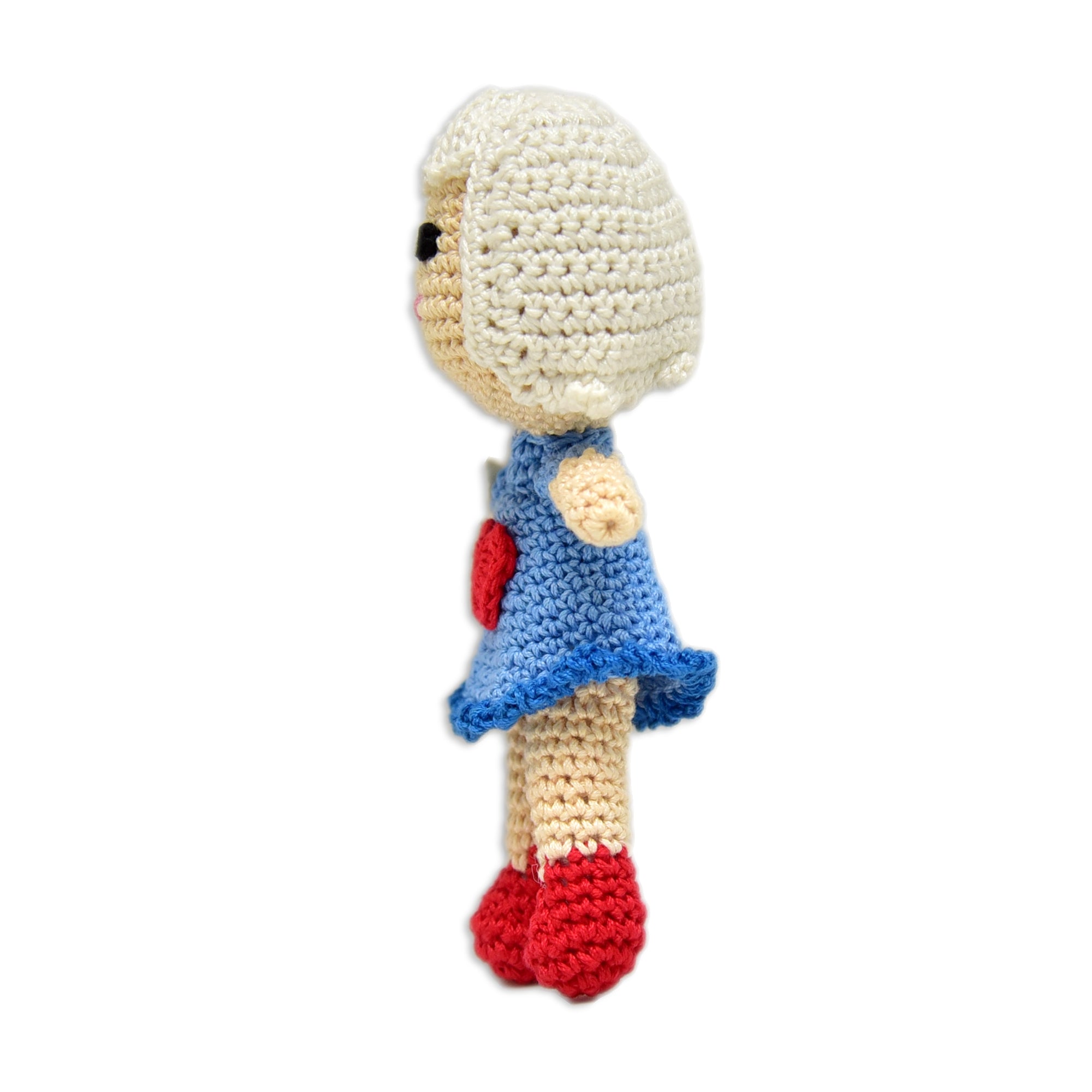 Happy Threads Handcrafted Amigurumi - Ecstatic Doll - ID23A178