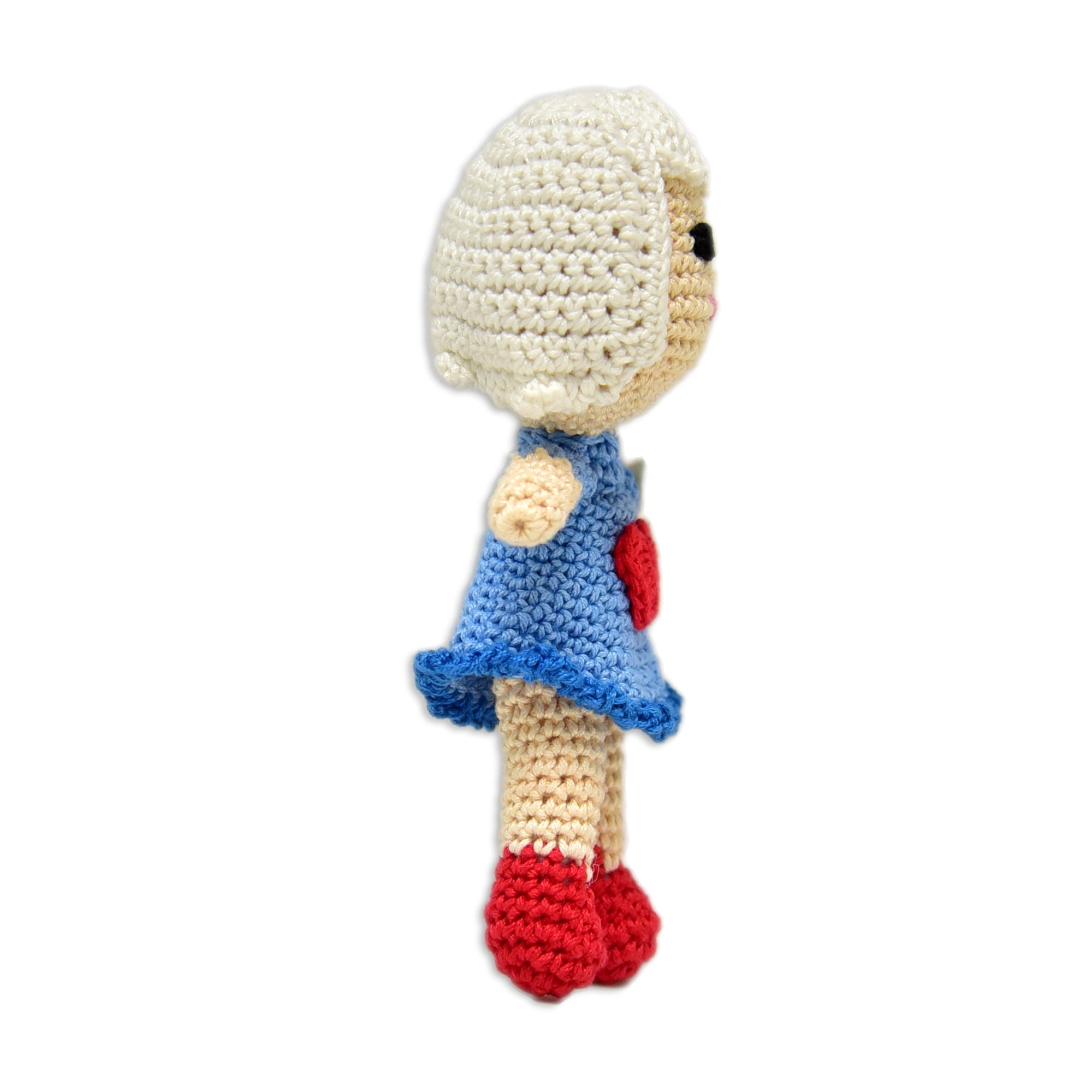 Happy Threads Handcrafted Amigurumi - Ecstatic Doll - ID23A178