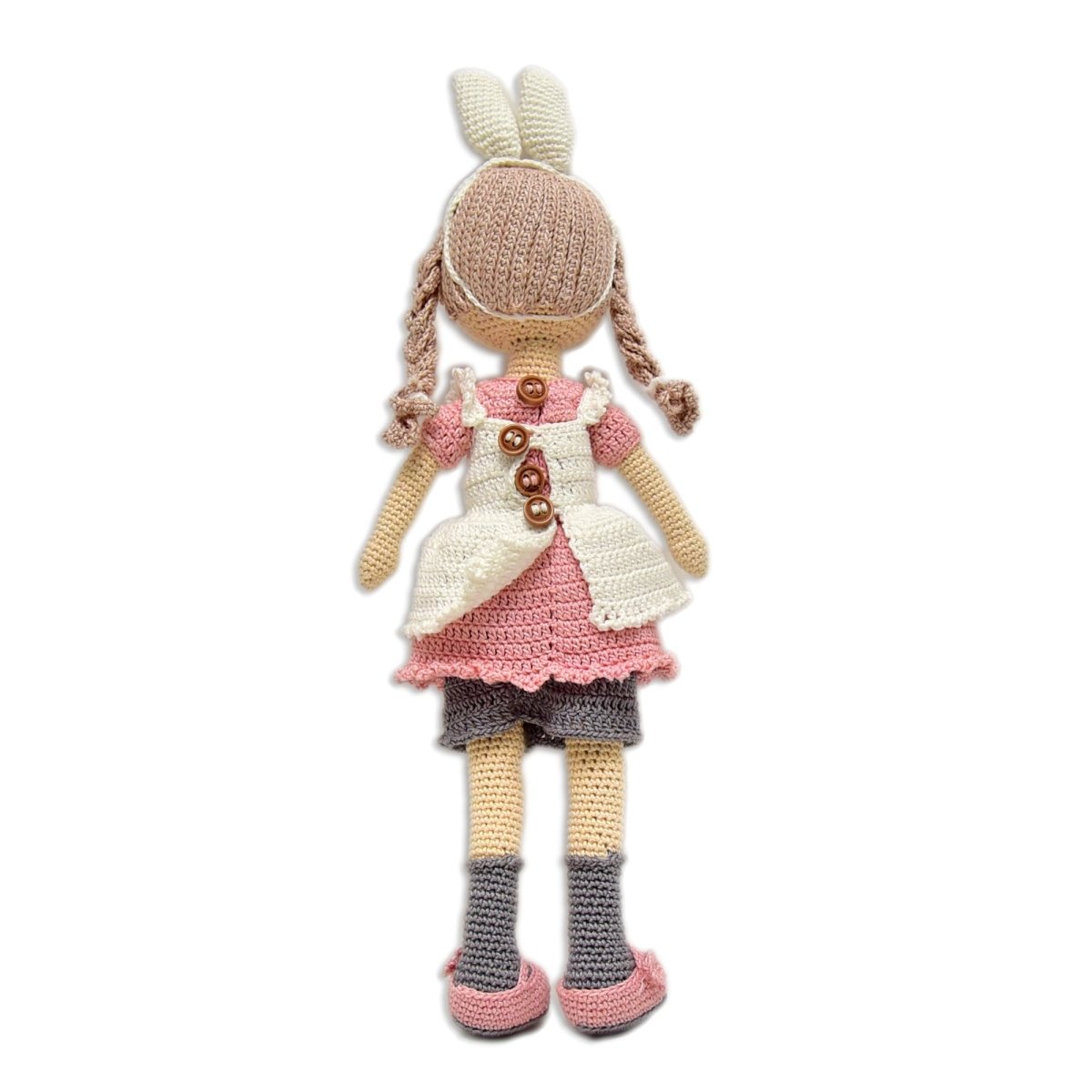 Happy Threads Handcrafted Amigurumi- Eva Doll - ID23A057