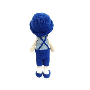 Happy Threads Handcrafted Amigurumi - Harry Boy Doll - NAUB0631