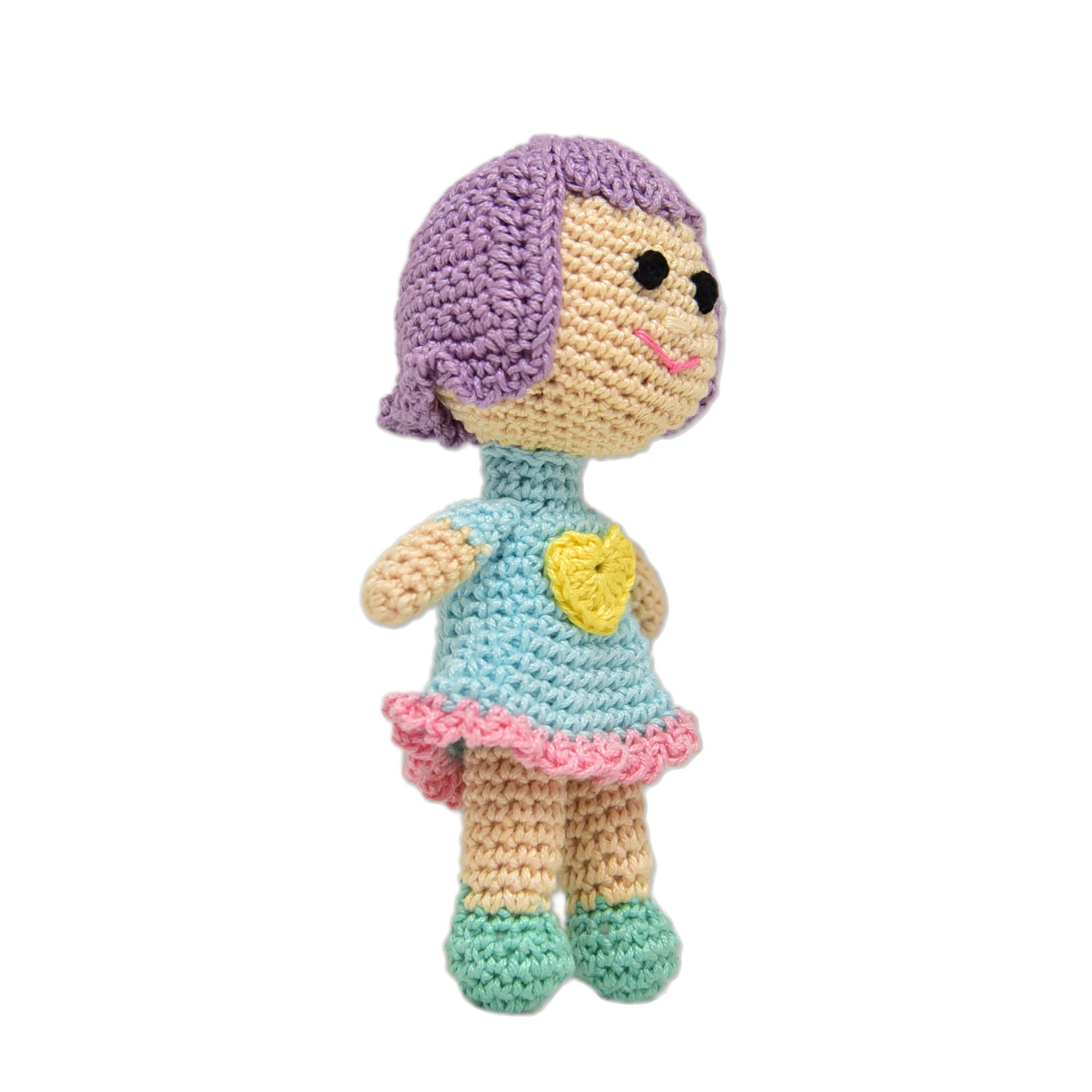 Happy Threads Handcrafted Amigurumi - Kind Doll - ID23A176