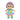 Happy Threads Handcrafted Amigurumi - Kind Doll - ID23A176