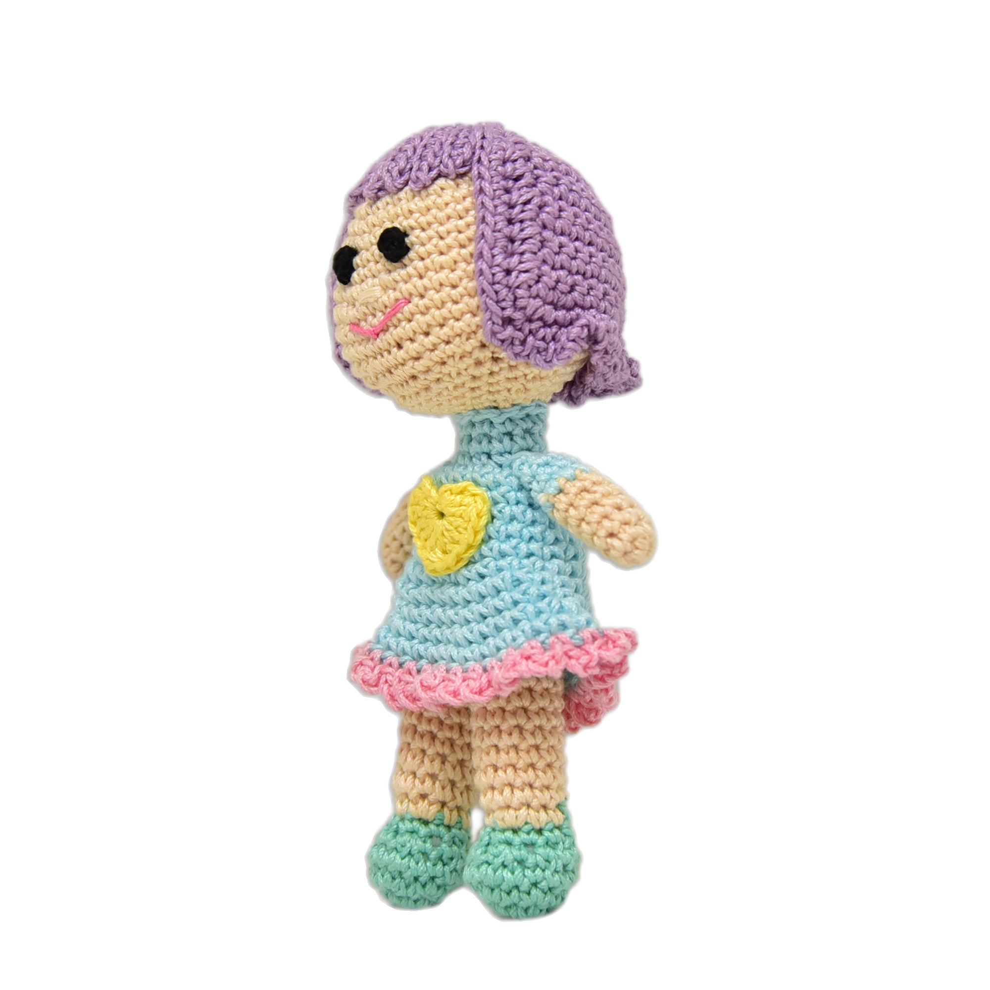 Happy Threads Handcrafted Amigurumi - Kind Doll - ID23A176
