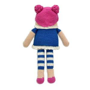 Happy Threads Handcrafted Amigurumi- Melody Doll - ID23A068