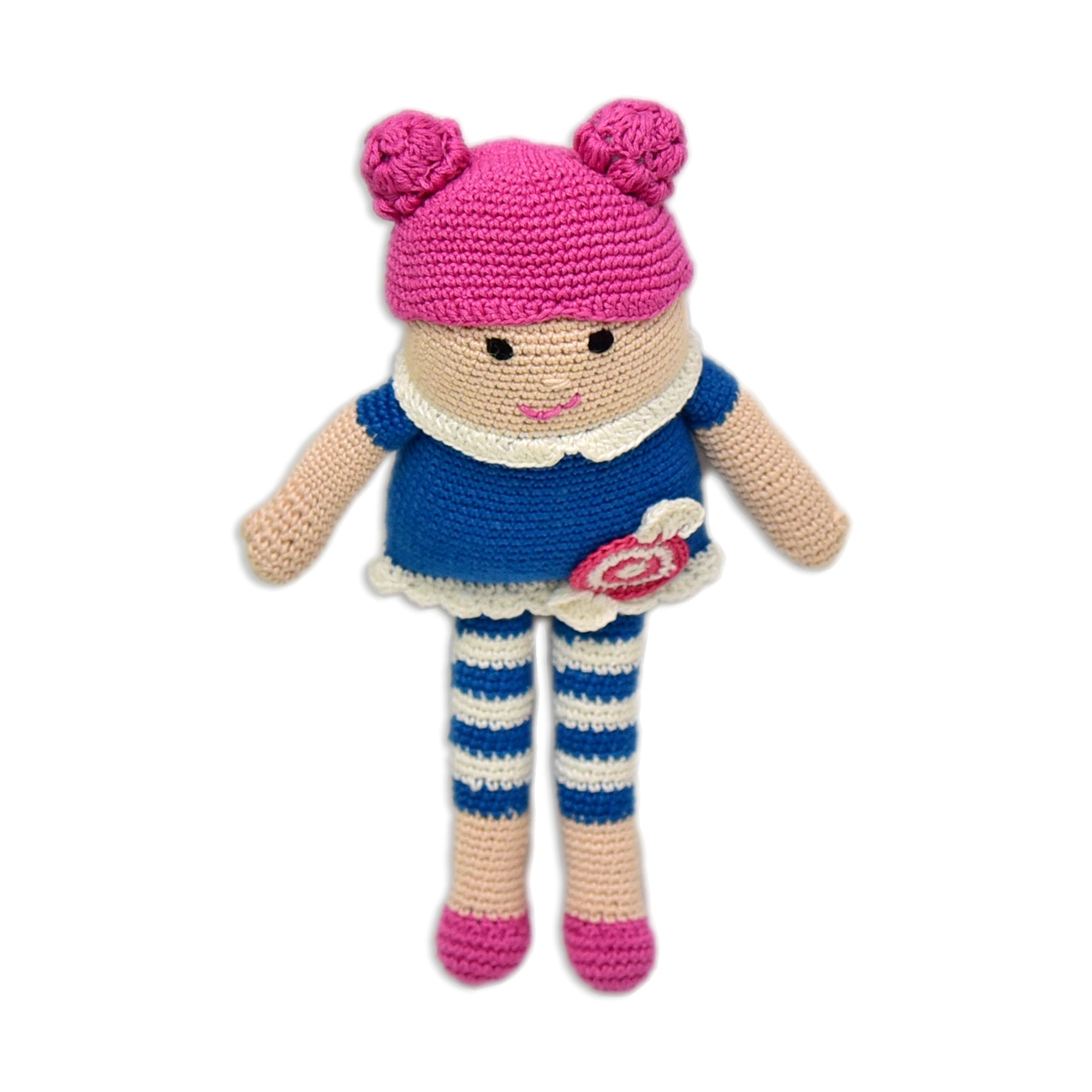 Happy Threads Handcrafted Amigurumi - Melody Doll - ID23A068