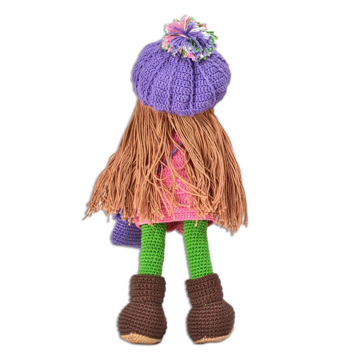 Happy Threads Handcrafted Amigurumi- Pink Starwalk - SPIN0012