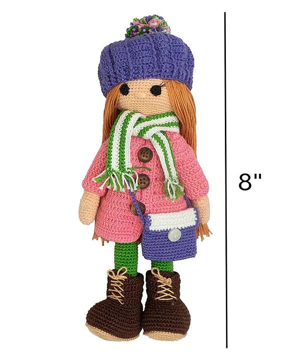 Happy Threads Handcrafted Amigurumi - Pink Starwalk - SPIN0012