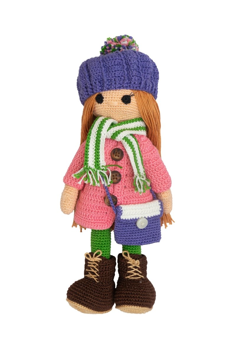Happy Threads Handcrafted Amigurumi- Pink Starwalk - SPIN0012