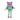 Happy Threads Handcrafted Amigurumi- Purple Pie Doll - ID23A067